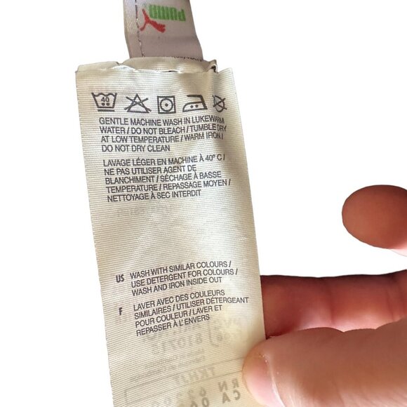 PUMA hooded Brown Women's Jacket with Zipper Size XS - Picture 14 of 15